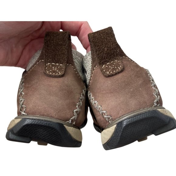 Timberland Smartwool Women's Power Lounger Tan Suede Leather Slip On Shoes 6M - Picture 9 of 10